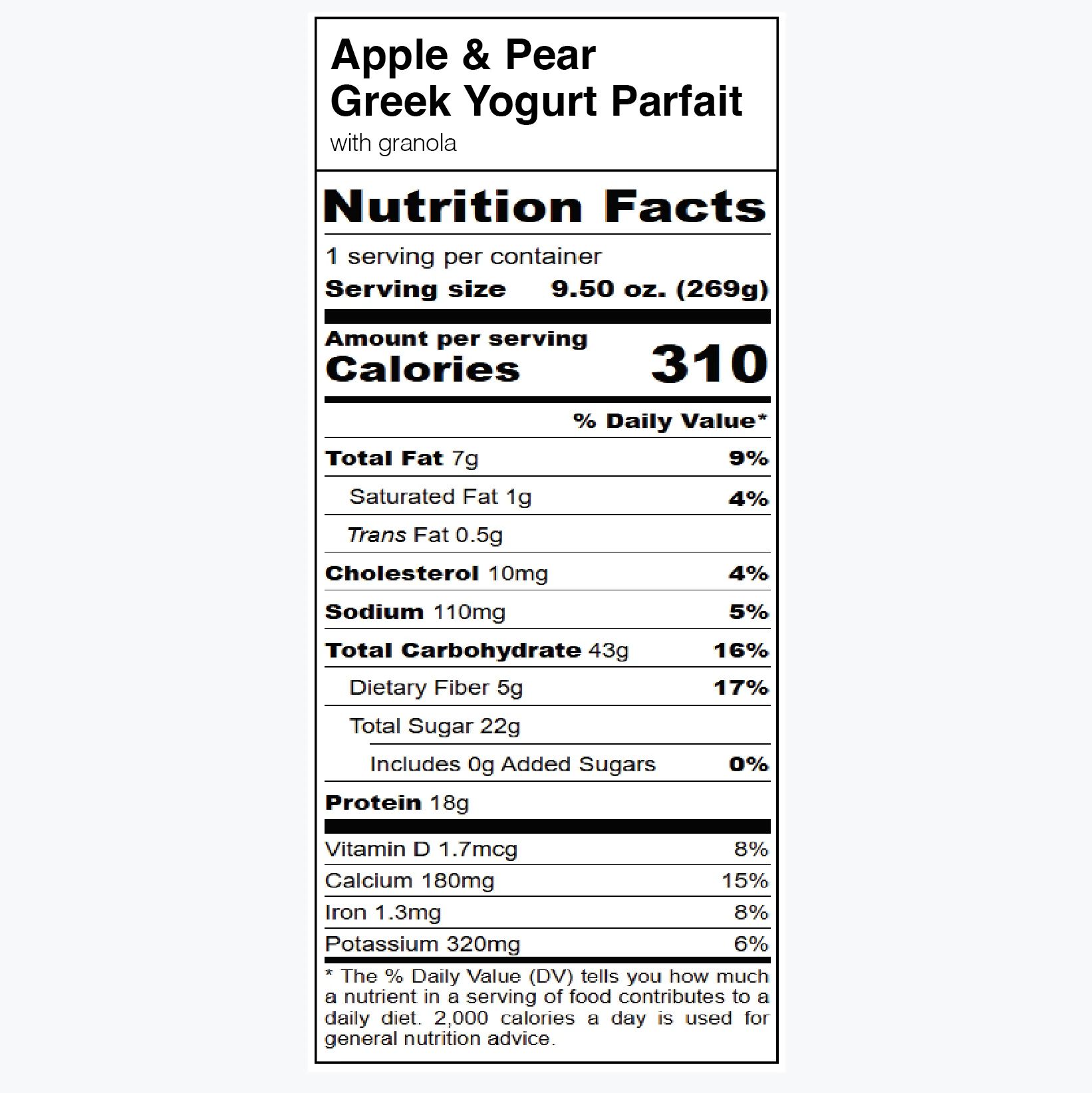 Apple & Pear Greek Yogurt Parfait - Image 4