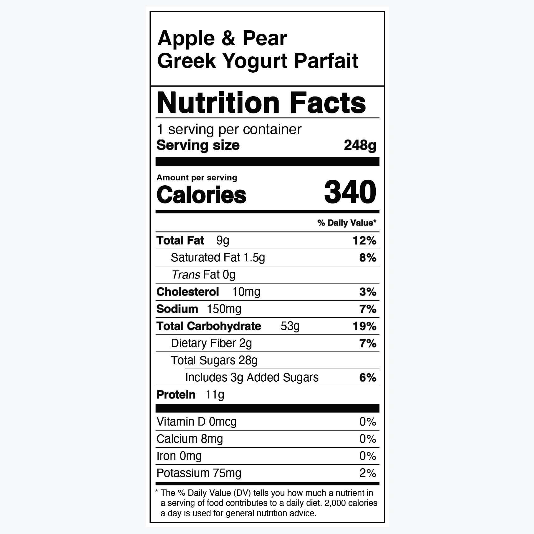 Apple & Pear Greek Yogurt Parfait - Image 4