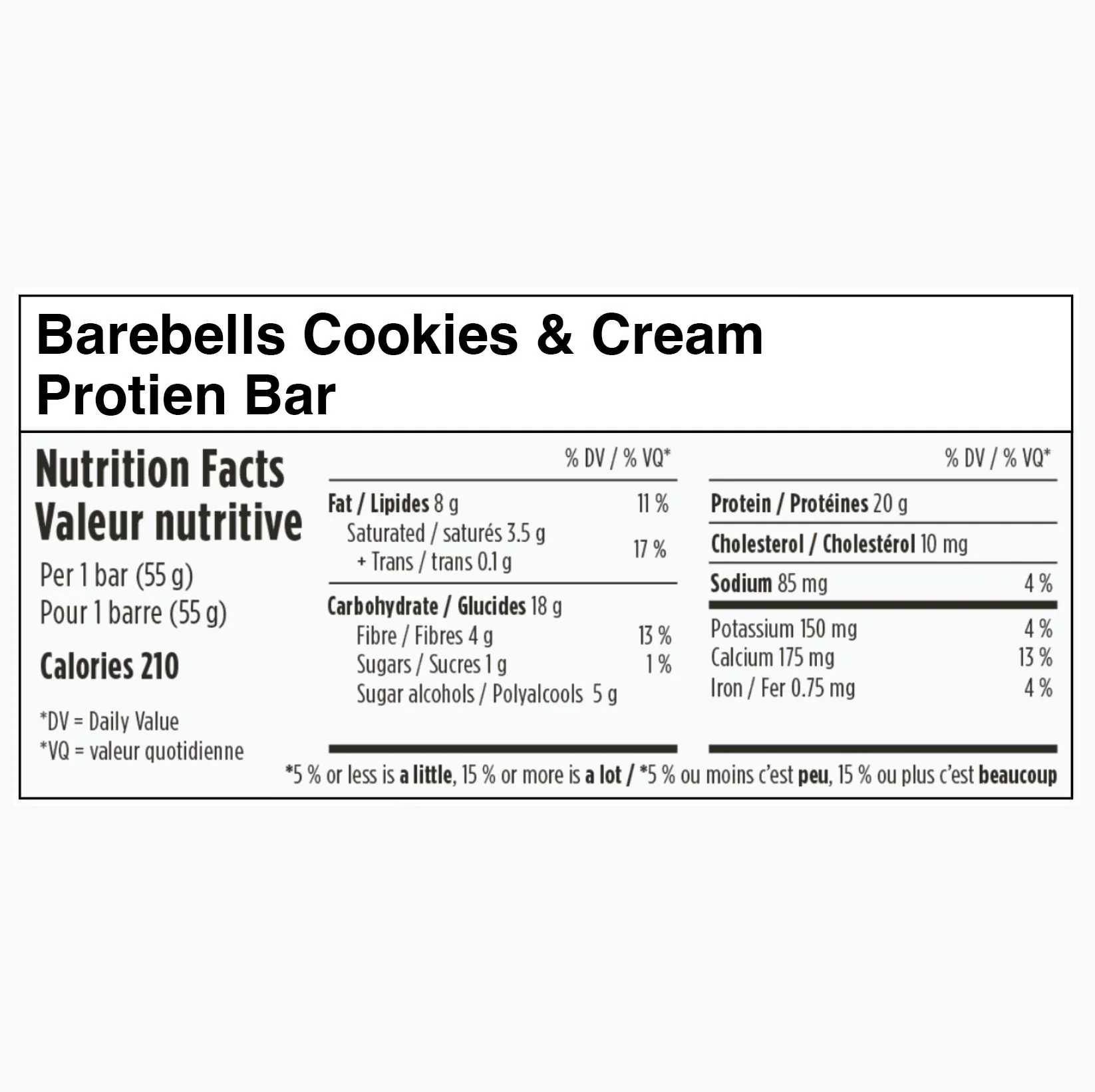 Barebells Cookies & Cream Protein Bar - Image 6