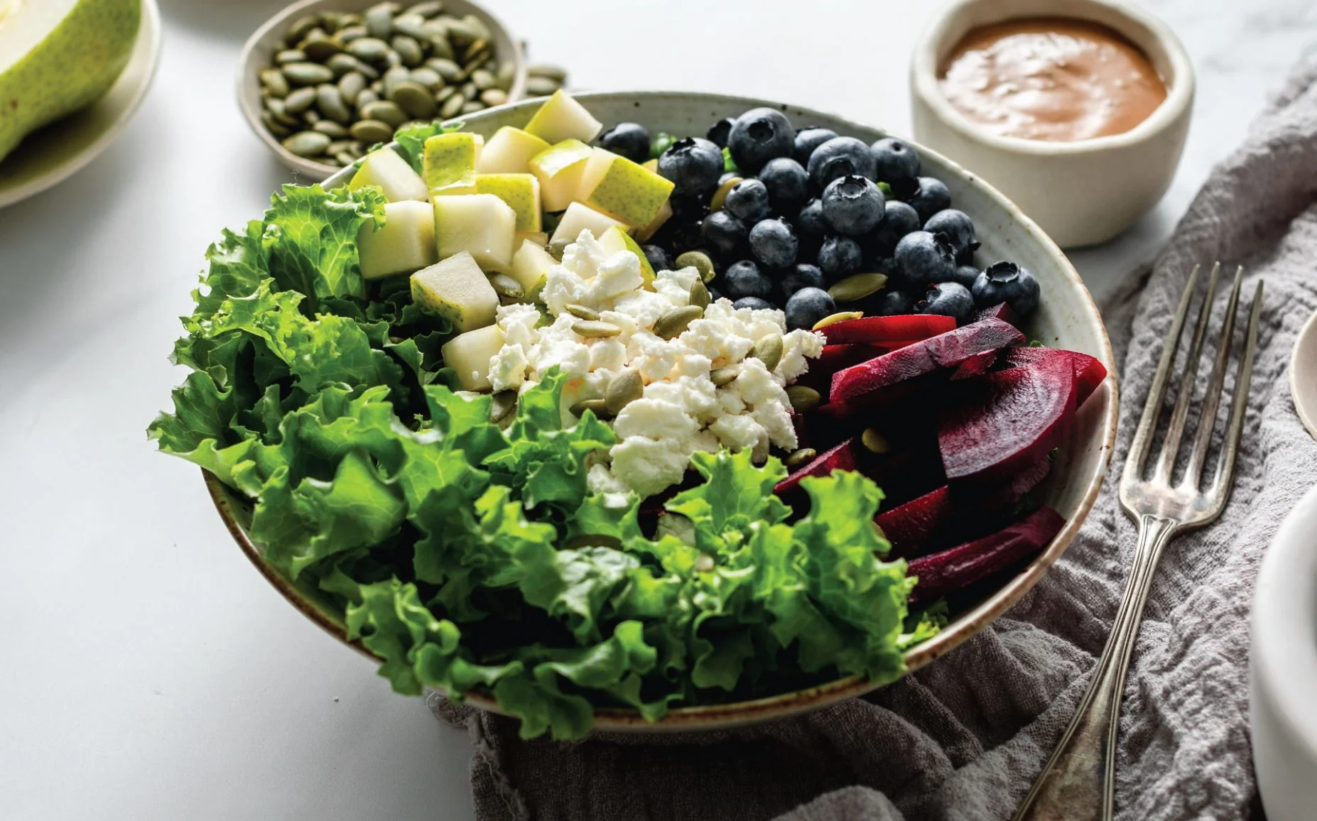 Blueberry & Goat Cheese Salad - Image 4