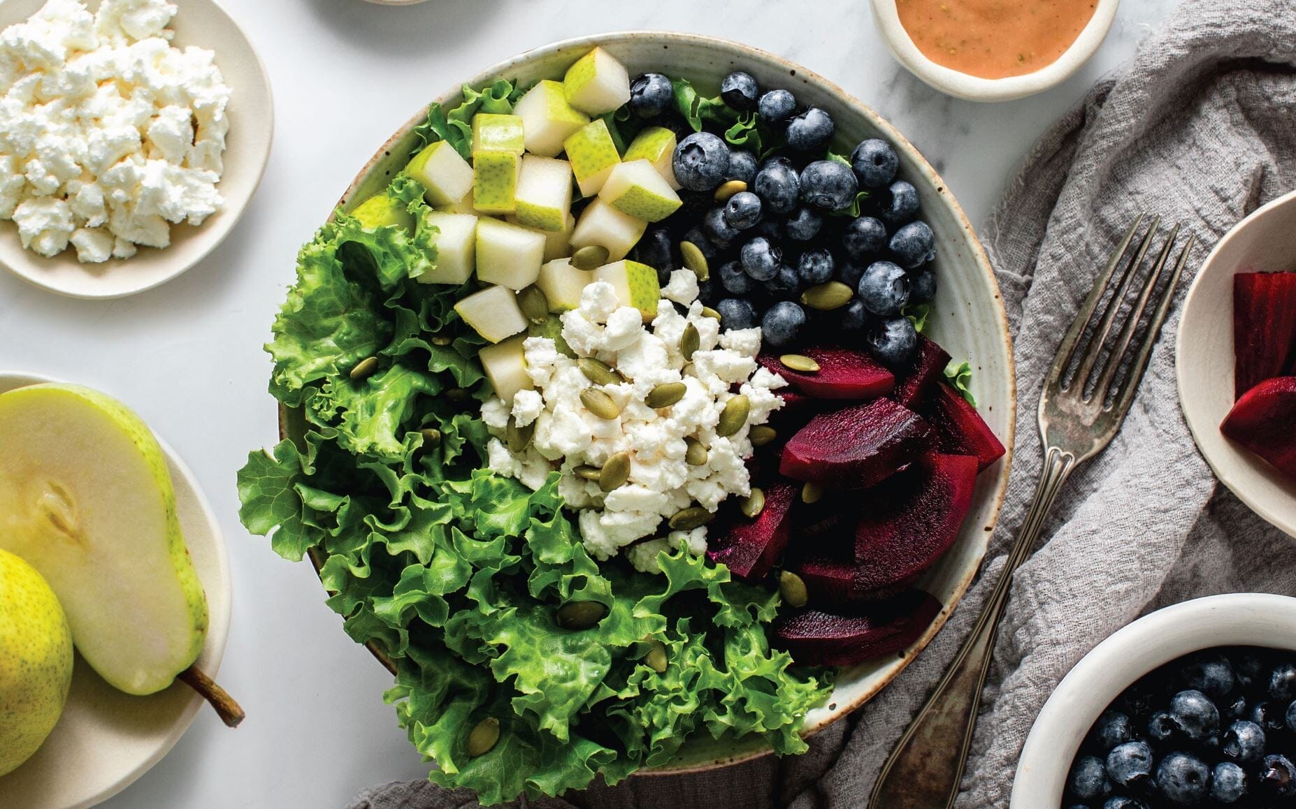 Blueberry & Goat Cheese Salad - Image 3
