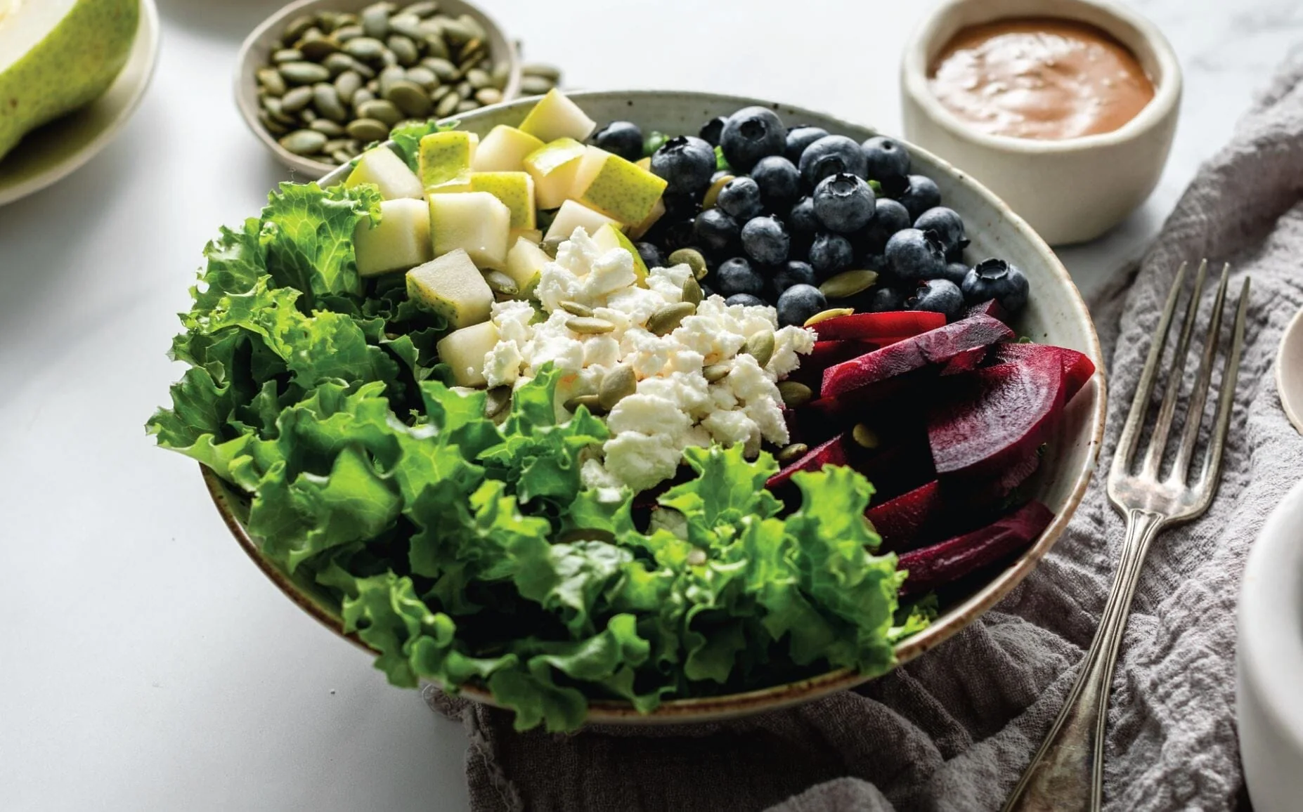 Blueberry & Goat Cheese Salad - Image 4