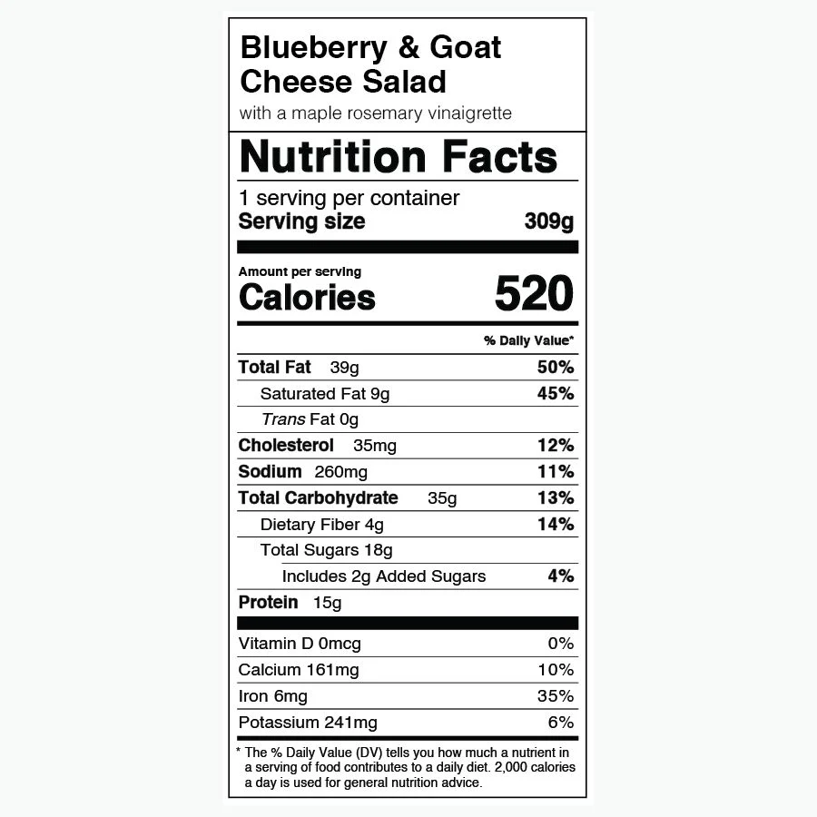 Blueberry & Goat Cheese Salad - Image 5