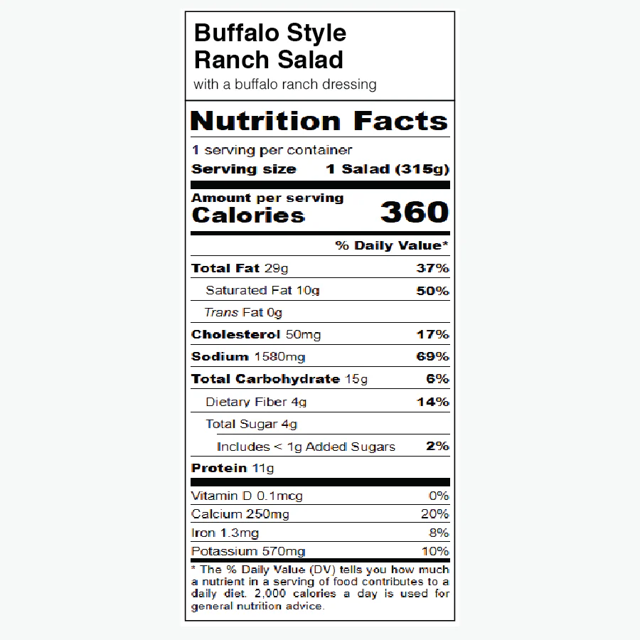 Buffalo Ranch Salad - Image 6