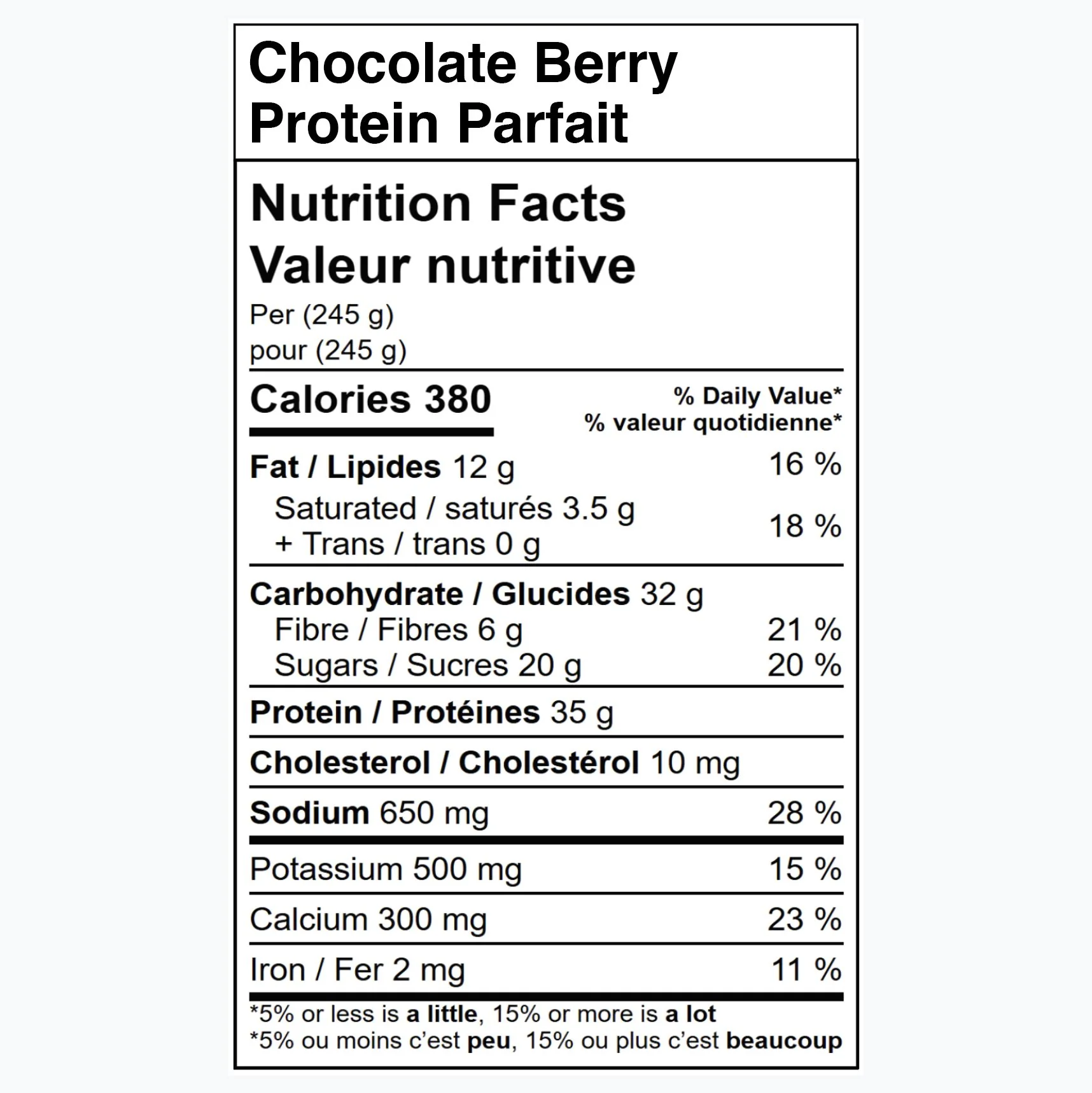 Chocolate Berry Protein Parfait - Image 6