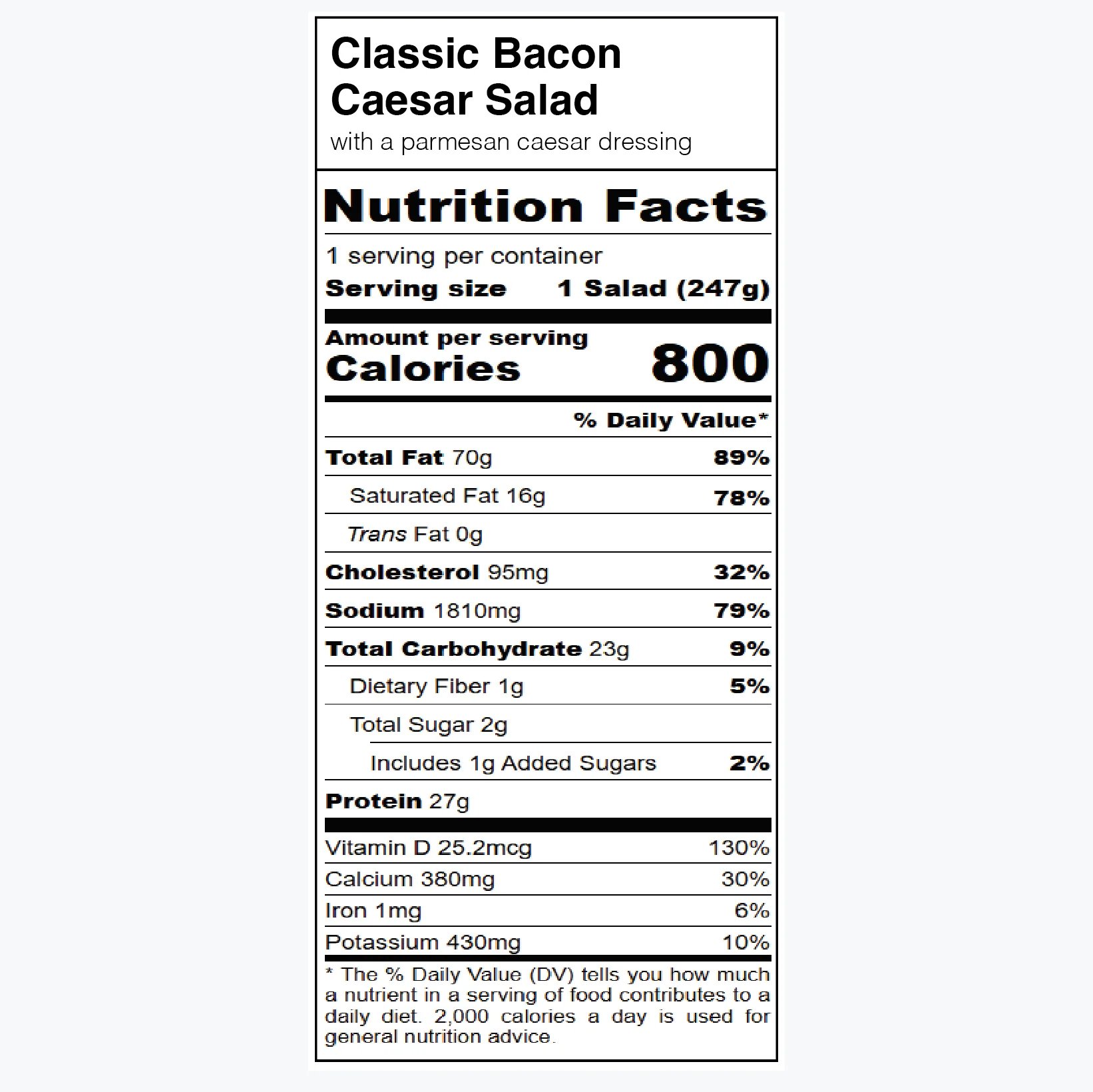 Classic Bacon Caesar Salad - Image 6