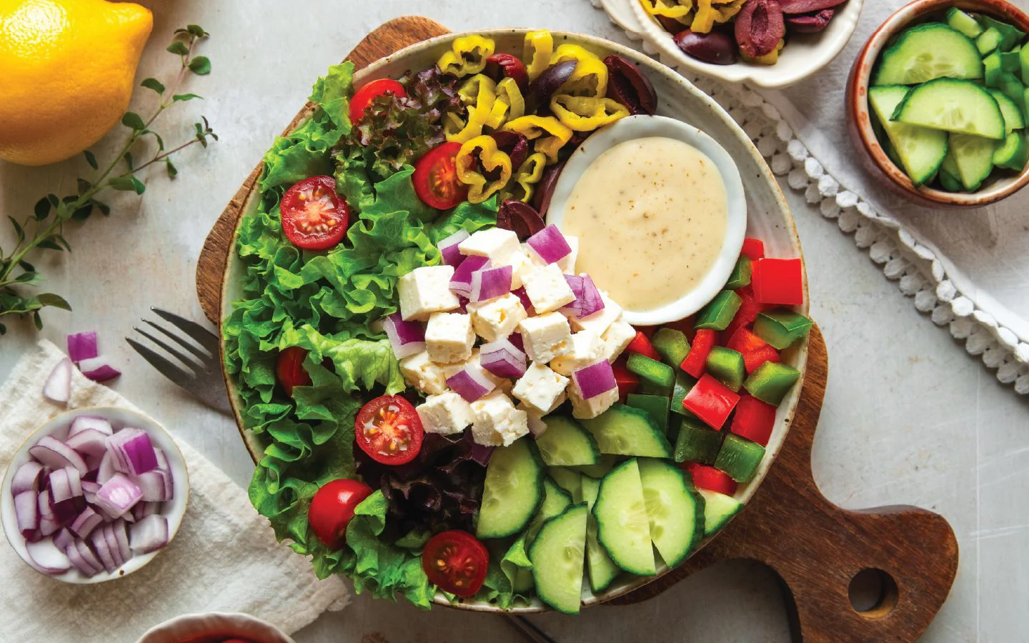 Classic Greek Salad - Image 4