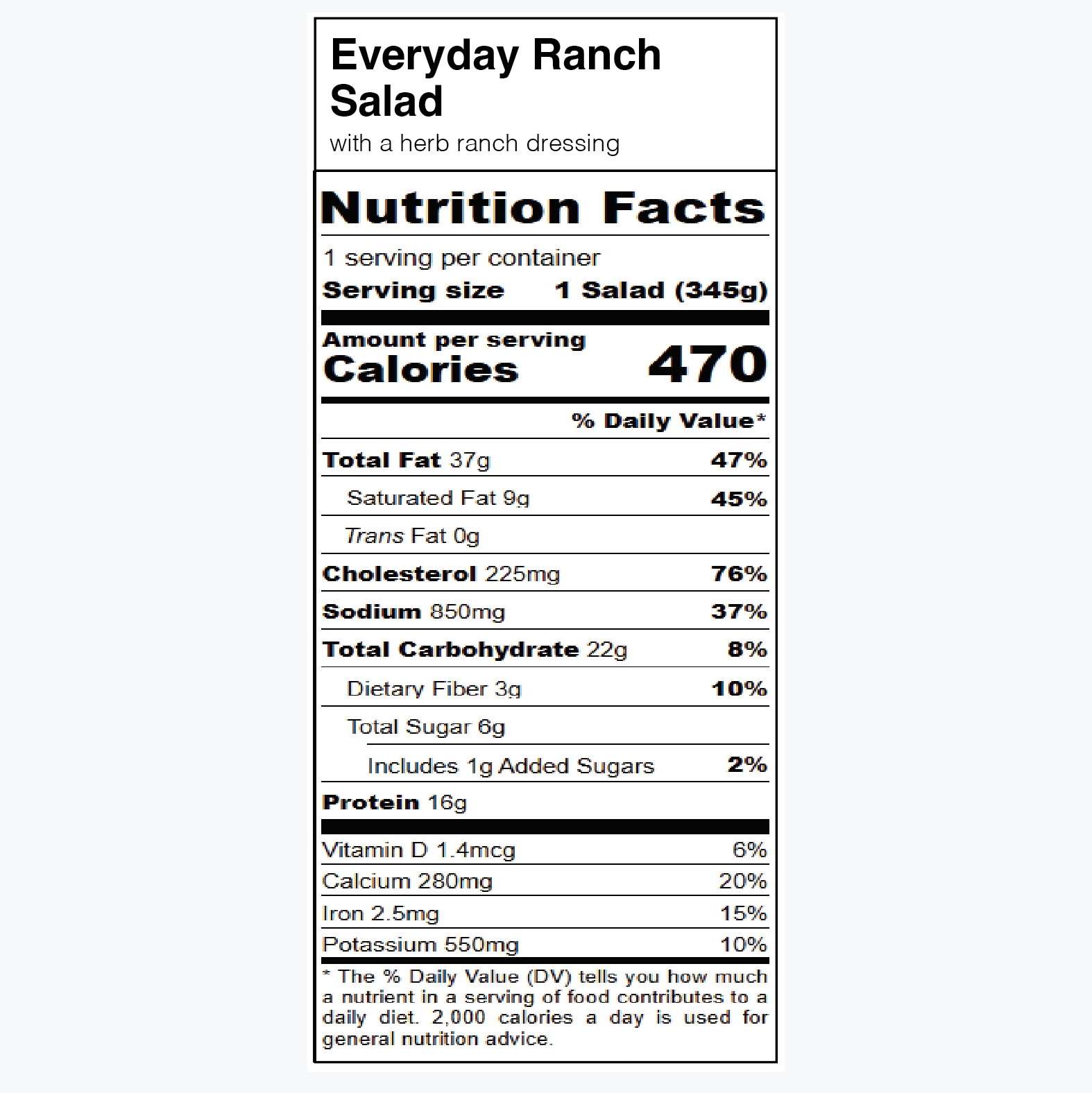 Everyday Ranch Salad - Image 6