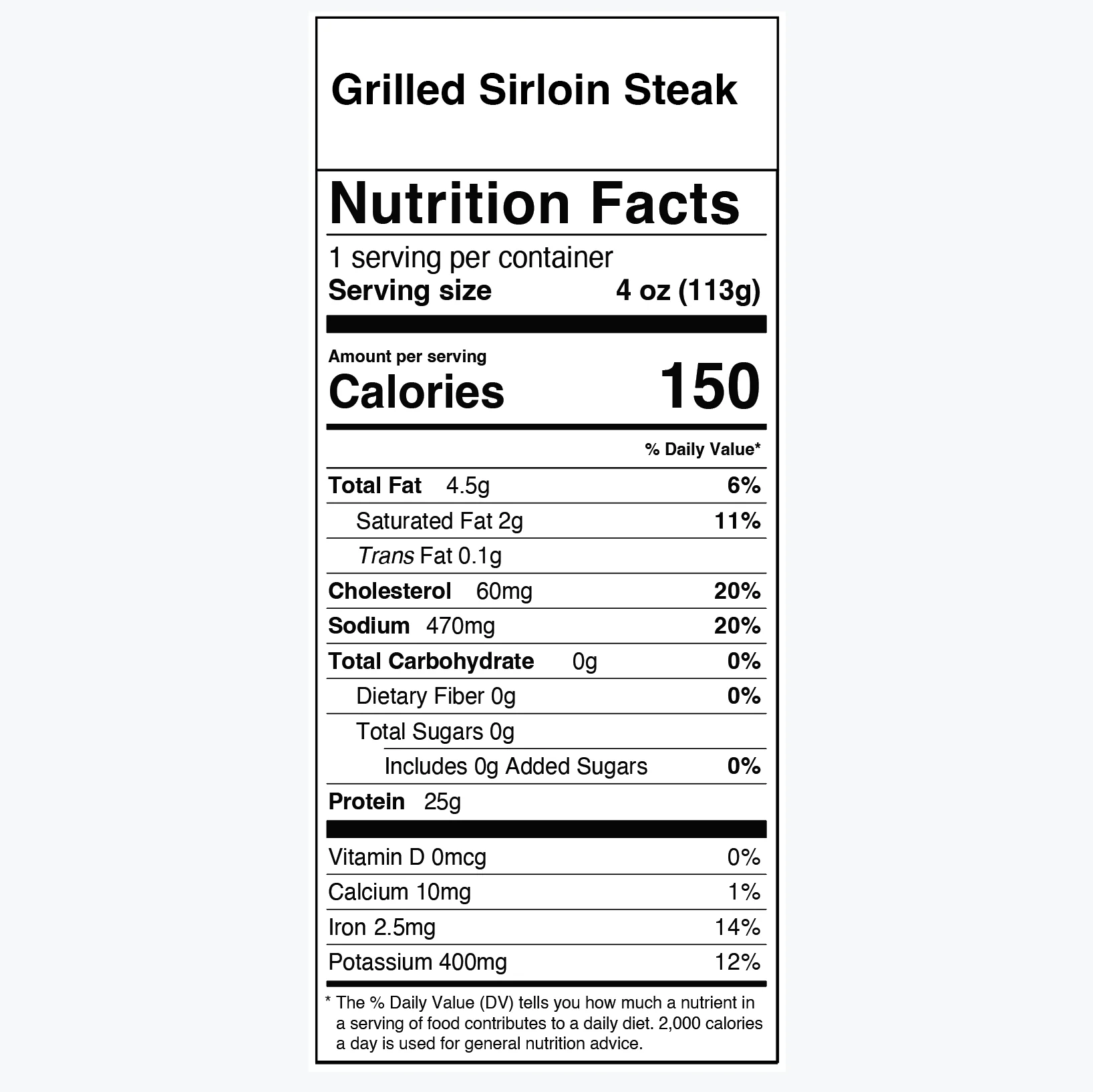 Grilled Sirloin Steak - Image 6