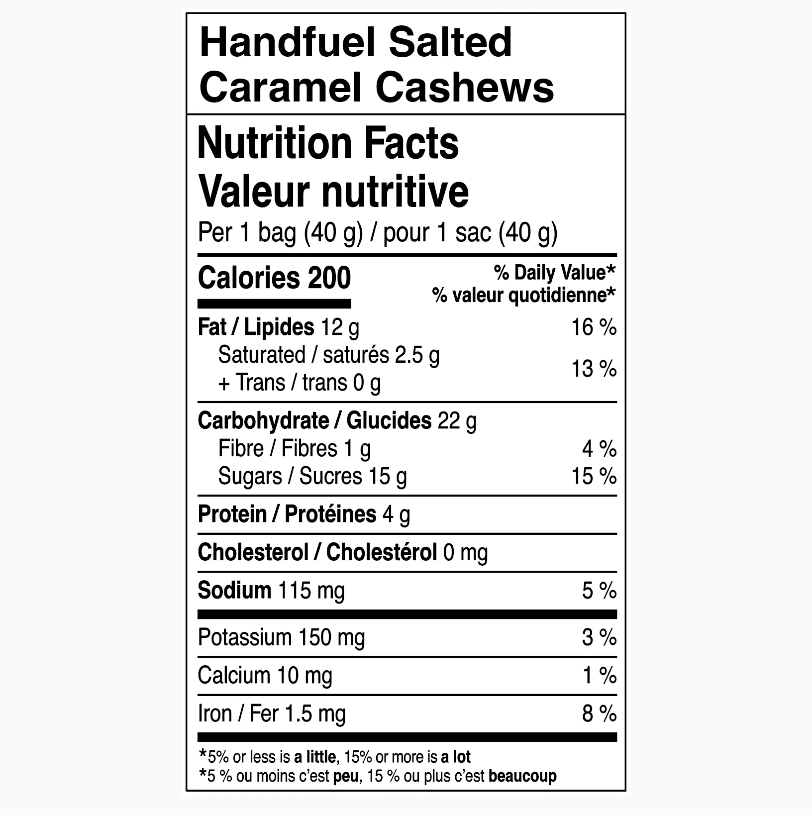 Handfuel Salted Caramel Cashews - Image 6