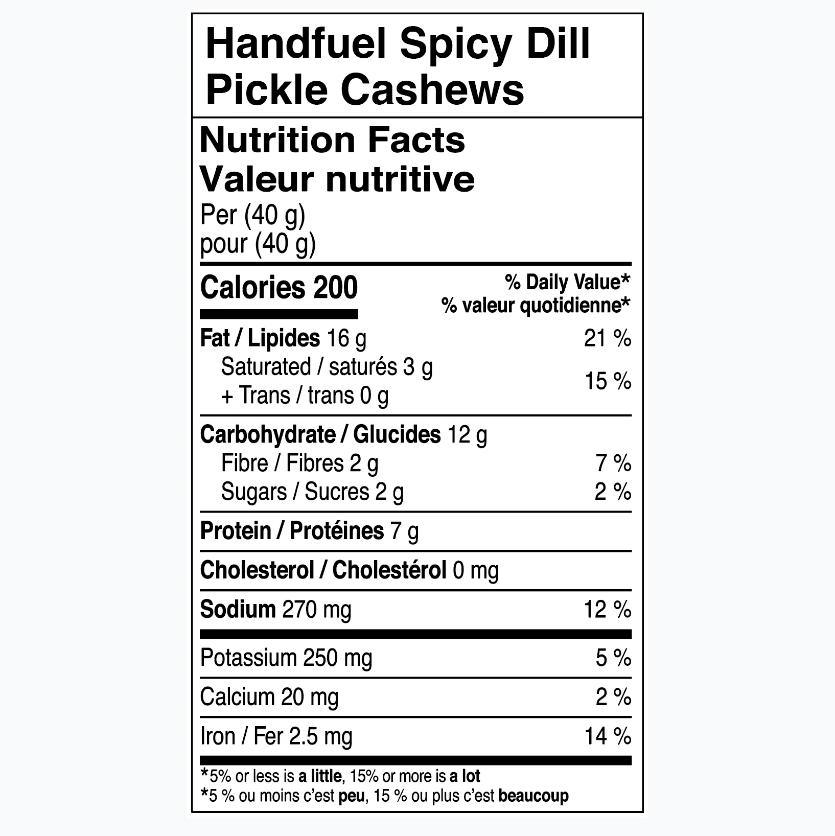 Handfuel Spicy Dill Pickle Cashews - Image 6