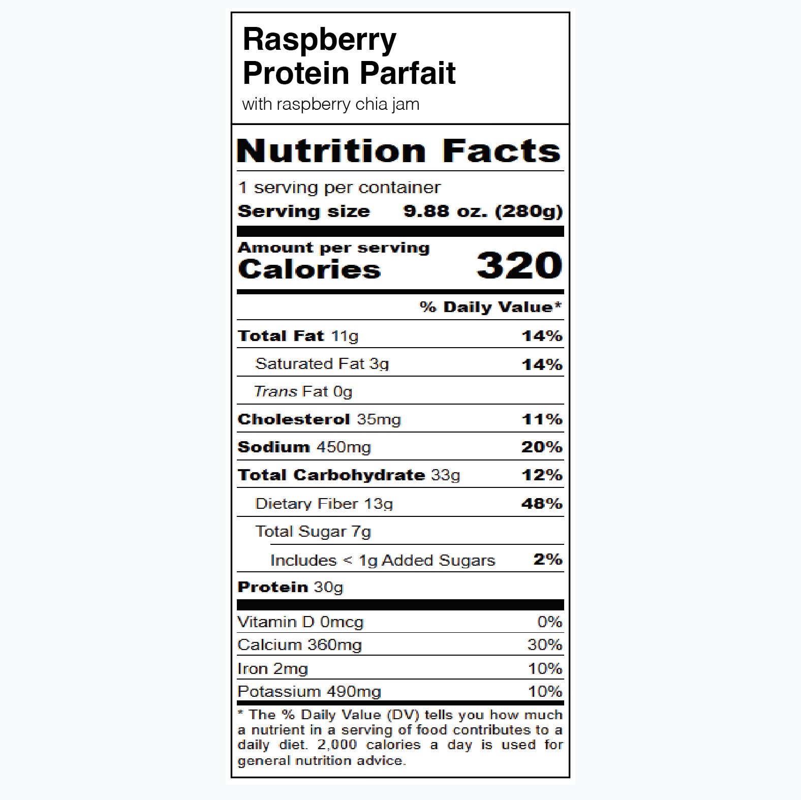 Raspberry Protein Parfait - Image 4