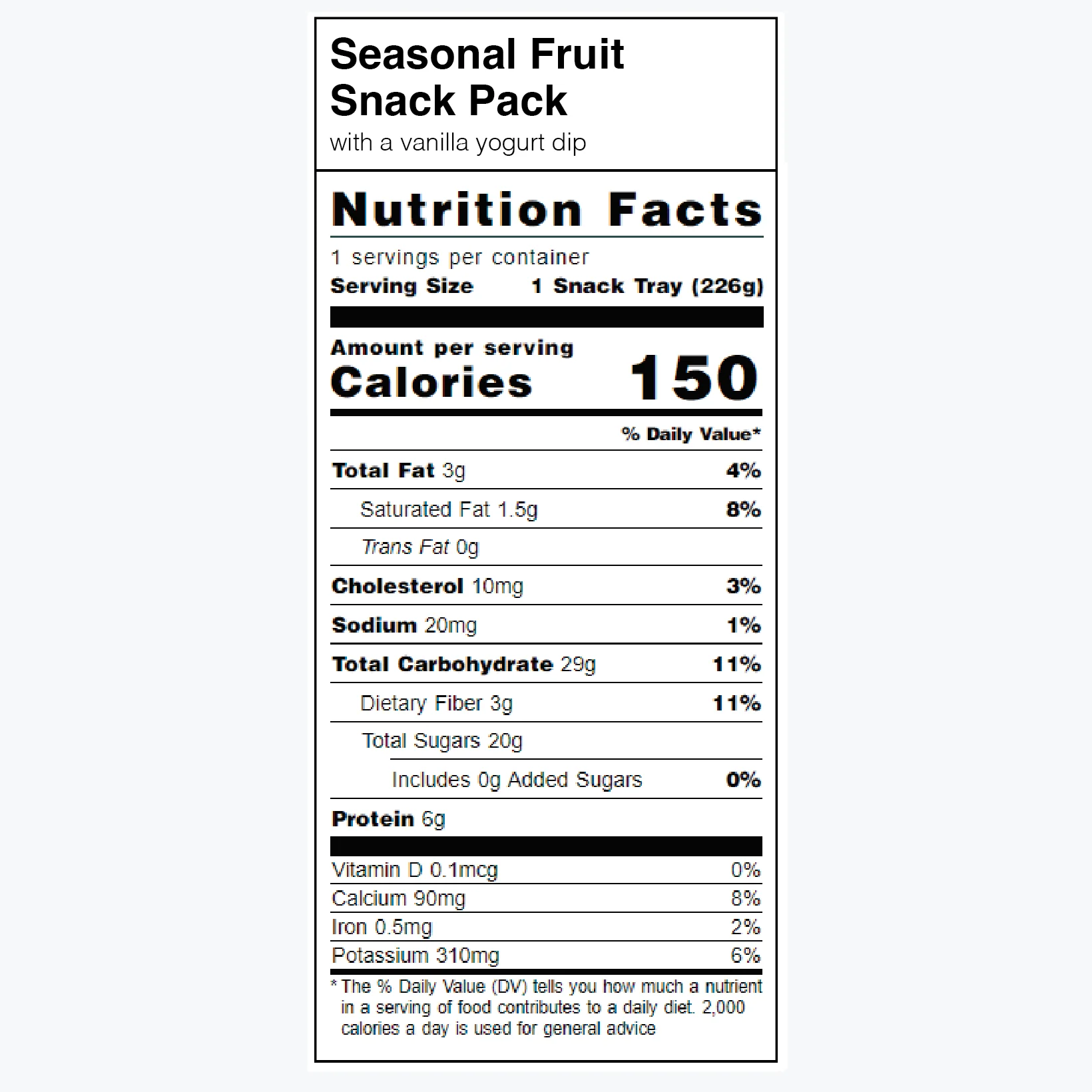 Seasonal Fruit Snack Pack - Image 6