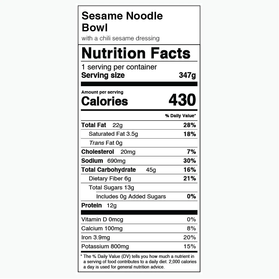 Sesame Noodle Bowl - Image 6
