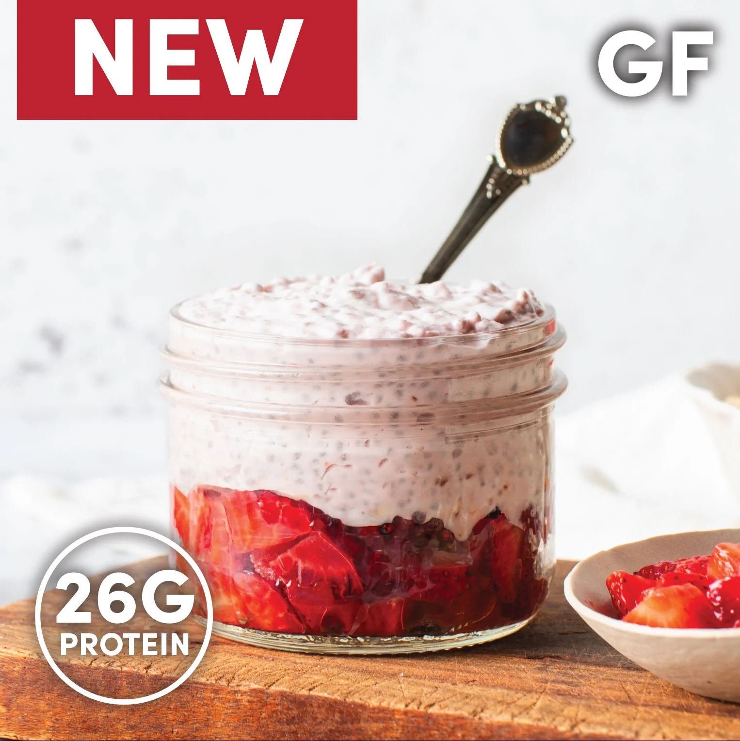 Strawberry Protein Oats