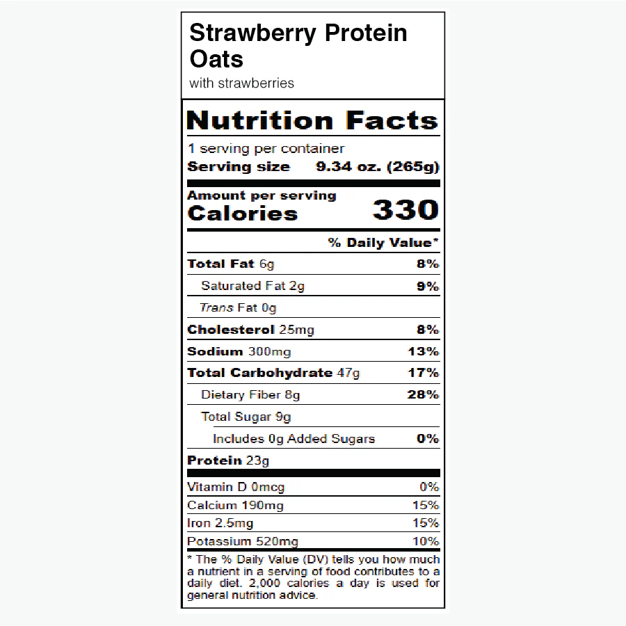 Strawberry Protein Oats - Image 4
