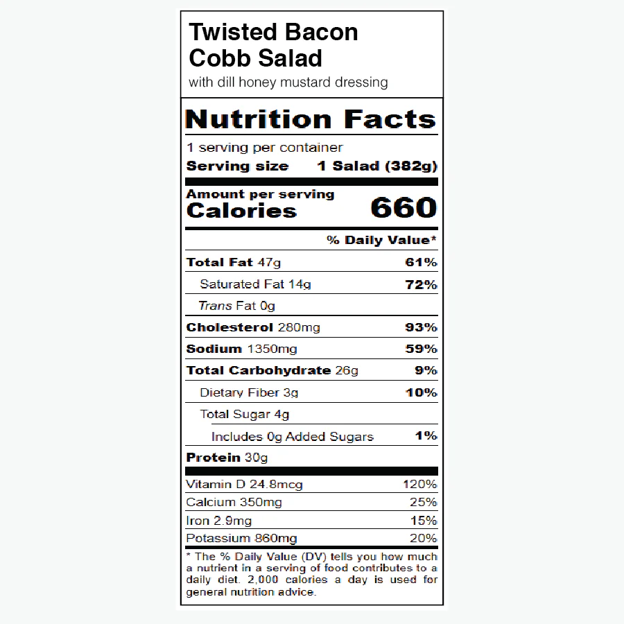 Twisted Bacon Cobb Salad - Image 5